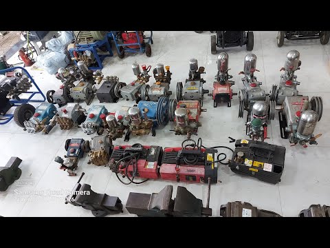 Video thanh lý ít đầu máy rửa xe xịt thuốc nhật bãi. - youtube