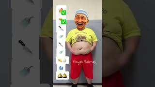 OPAH UPIN IPIN JOGET PERUT #short #shortsfeed #upinipin