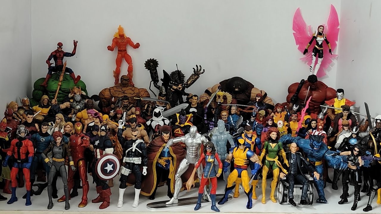Marvel Action Figures Display 2023: A Shelf, Finally!