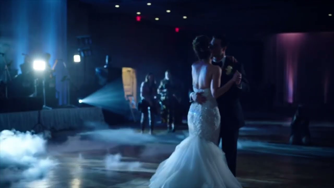 Donald E. Stephens Convention Center Wedding with Andrew Blake Band Rosemont, IL, Cold Spark Machine