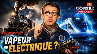 Comment fonctionne une locomotive à vapeur ou électrique ? - C'est pas sorcier