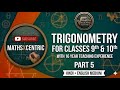 Trigonometric ratios for class 9th ICSE,CBSE 10th by Vikas sir