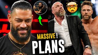 MASSIVE! ROMAN Reigns PLANS Revealed 🔥| Triple H LA Knight PROBLEM, Drew McIntyre Return