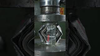 Hydraulic Press vs Lithium-Ion Battery — DON'T TRY THIS! 😱#shorts #hydraulicpress #satisfying #viral