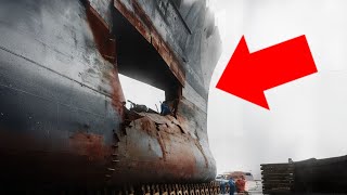 The 500-Lb Strike That Turned Germanys Super-Ship Into Scrap