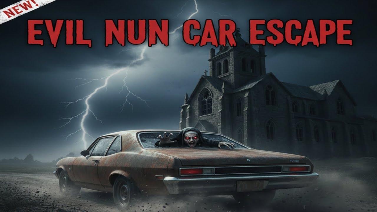Evil Nun Ki Car Churali😂 (Van Escape - Evil Nun The Broken Mask)
