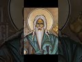 Byzantine art saint ezekiel the prophet  mural painting over 4 m tall al fresco church tower