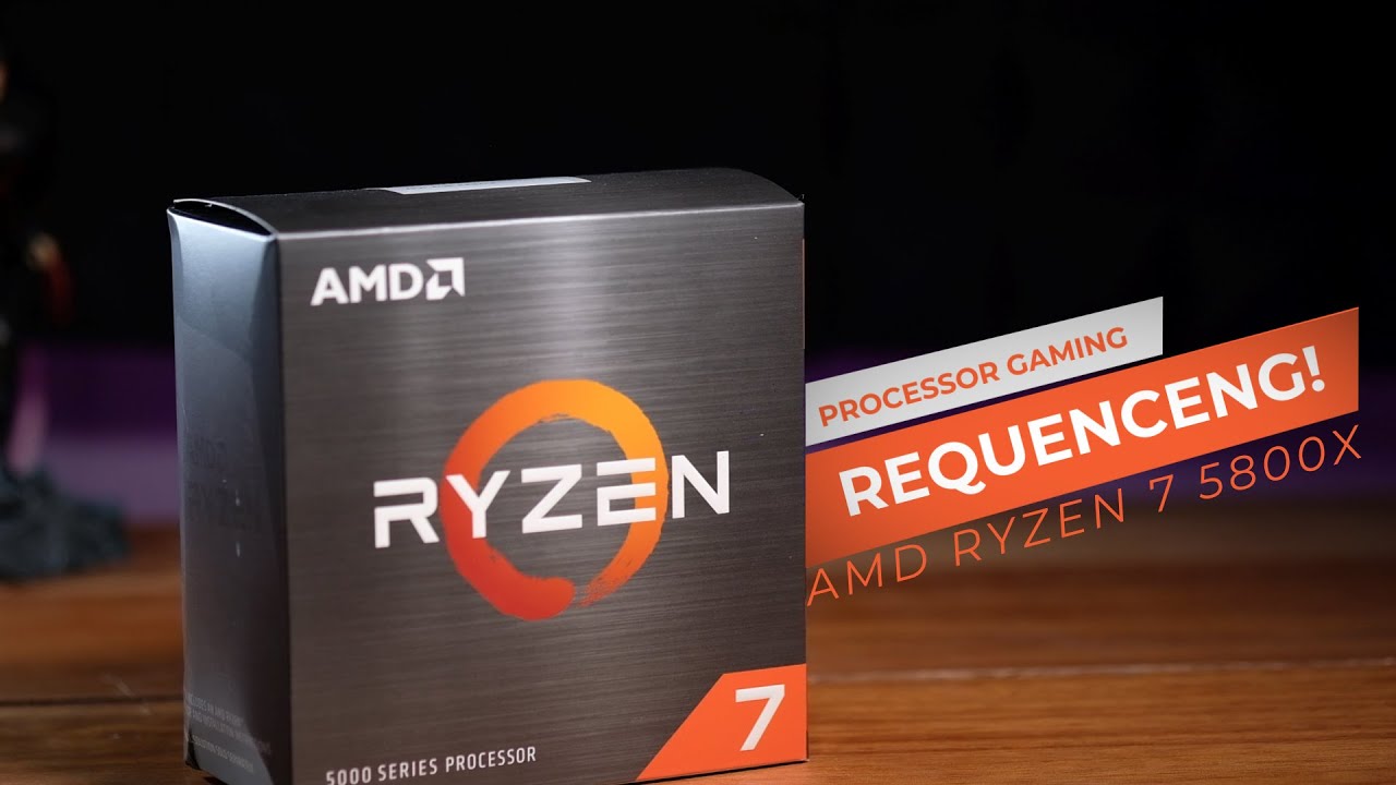 AMD Ryzen 7 5800X Processor - 8 Cores, 16 Threads, Up To 4.7GHz, Socket AM4, Boxed With Cooler
