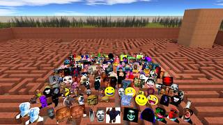 Trapped with a 100+ Nextbot Horde inside a Giant Maze! | GMod #Gmod2.0 #NexTbotS