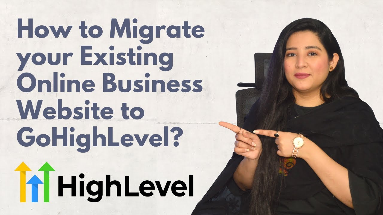 How to migrate you existing website to GoHighLevel - YouTube