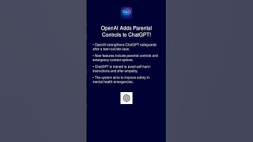 OpenAI Adds Parental Controls to ChatGPT!