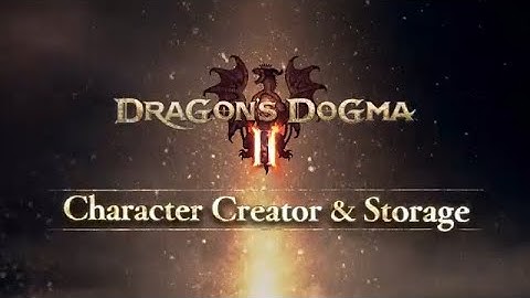 Dragon’s Dogma 2 Character Creator & Storage