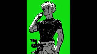Gojo Green Screen For Editing