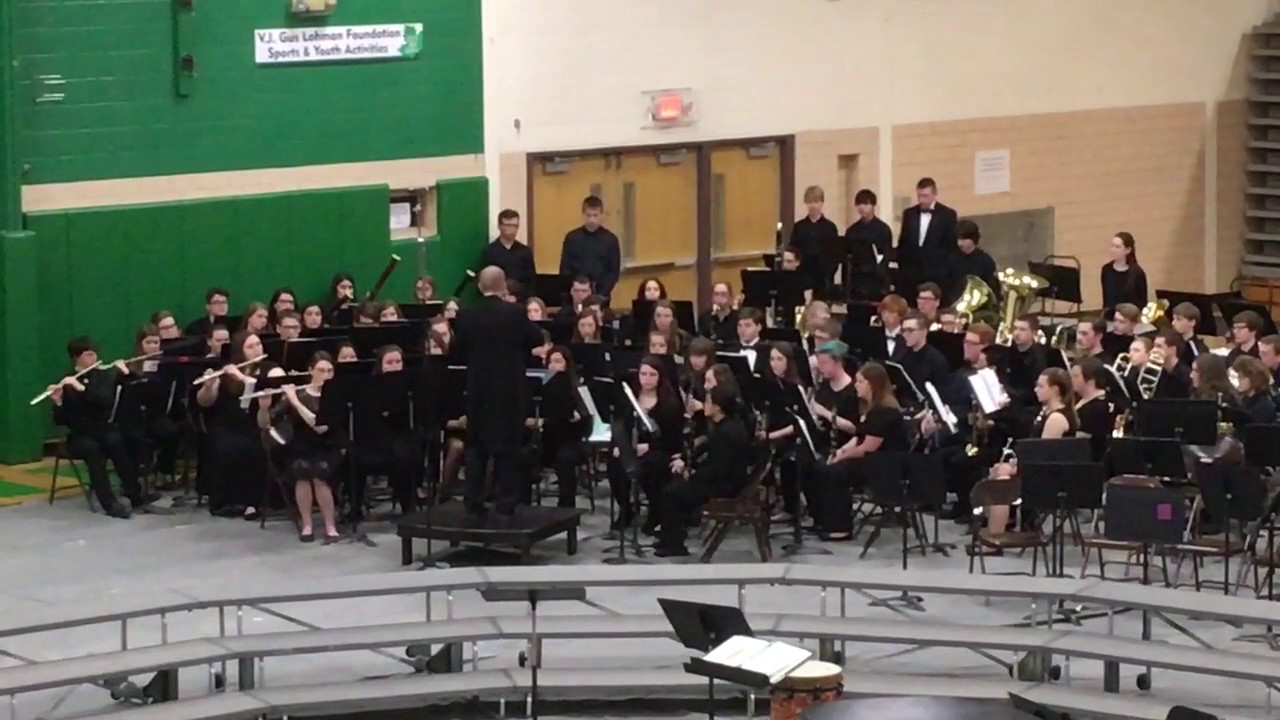 Geneseo High School Band March 2017 YouTube