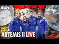LIVE: Artemis II astronauts speak for first time since historic Moon mission