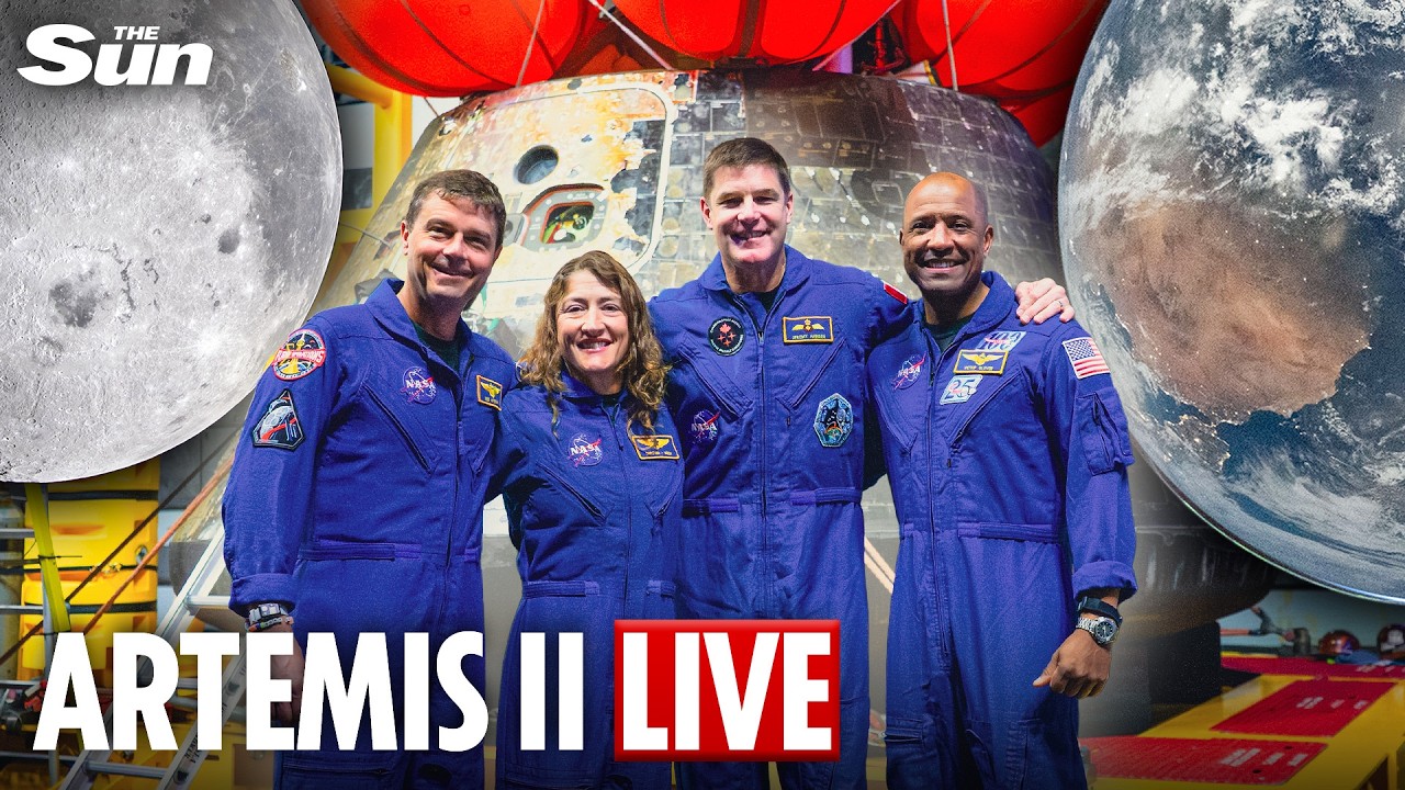 LIVE: Artemis II astronauts speak for the first time since their