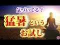 猛暑に隠された大切なメッセージをお話しします