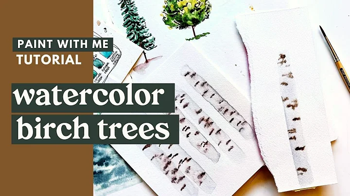 How to Paint Birch Trees | Watercolor for Beginners