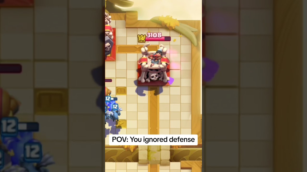 POV: You ignored defense