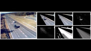 Automatic road detection and vehicle subtraction on any traffic camera using EmguCV and C#