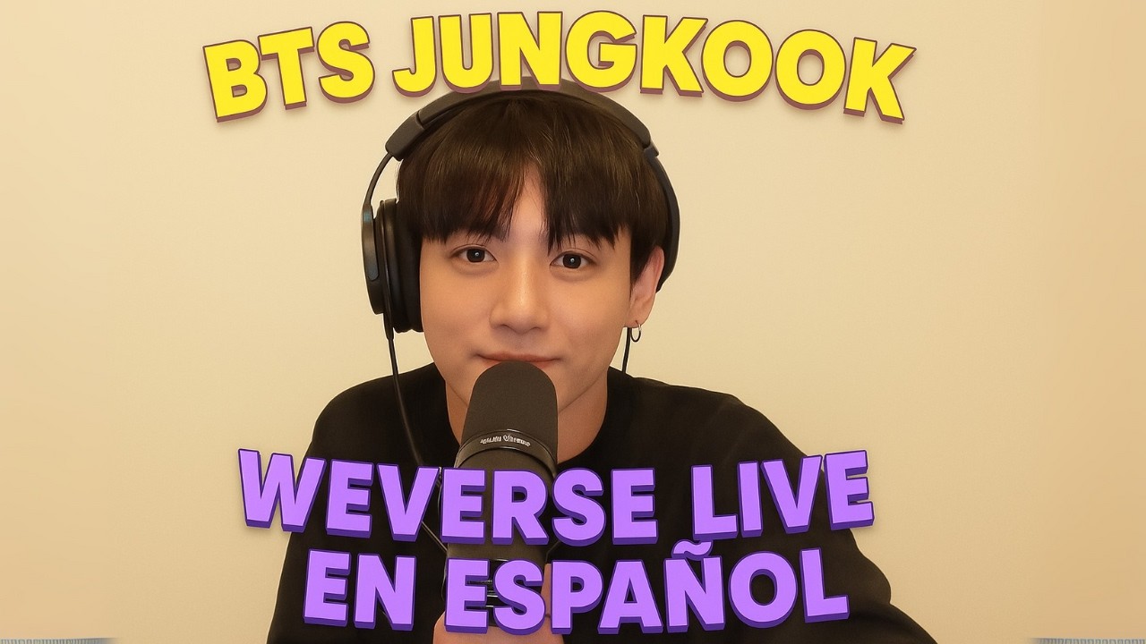 🔴[ESP SUB] BTS Jungkook Weverse EN VIVO EN ESPAÑOL (20.07.2025