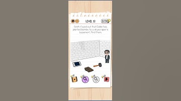 Brain Test 2 level 17 (Agent Smith) walkthrough solution.