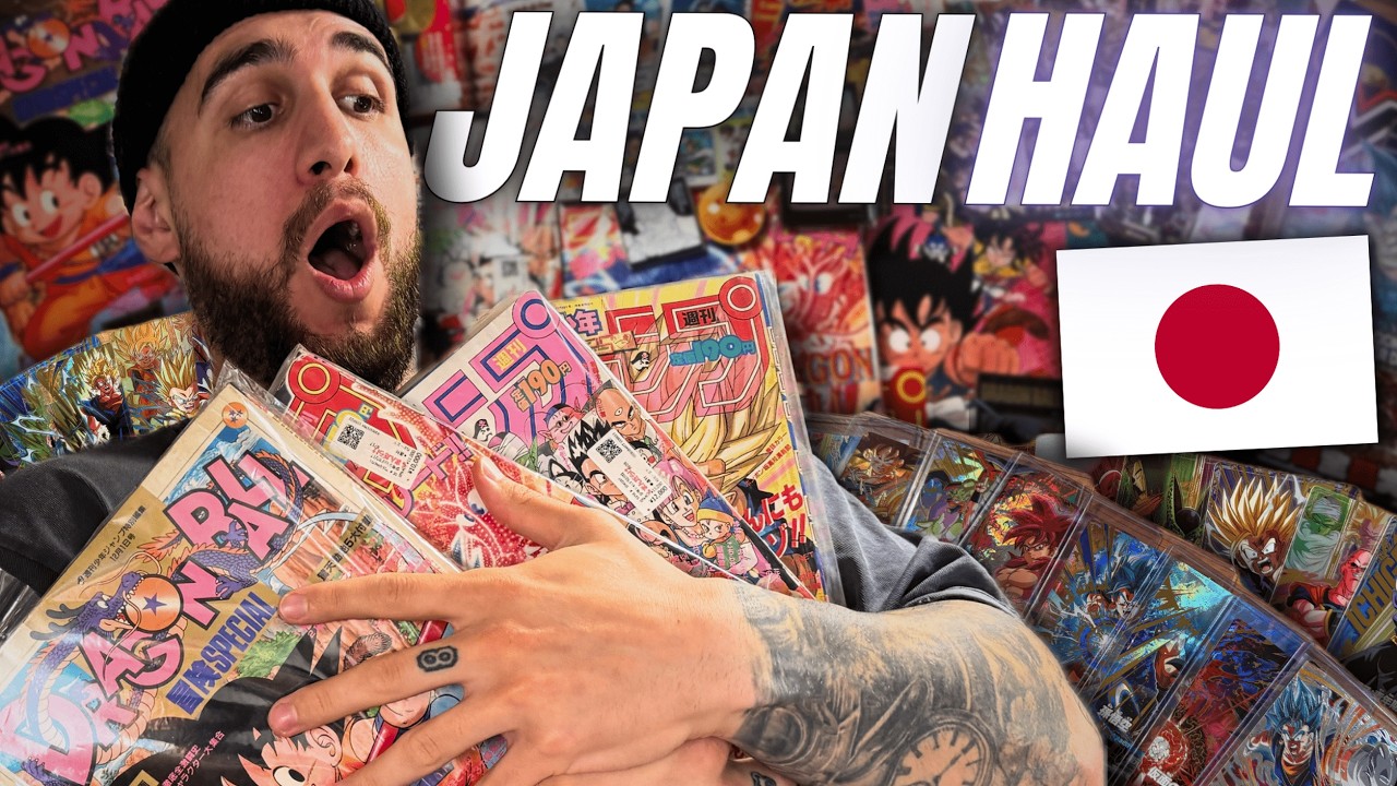 Я поехал в Японию… и купил СЛИШКОМ много предметов коллекционирования.