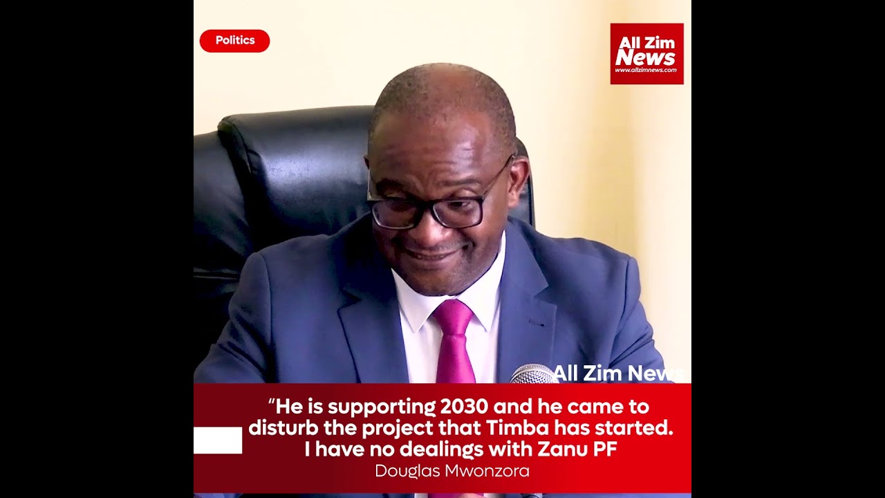 Чамиса поддерживает проект 2030 и пришел, чтобы помешать проекту Тимба | У меня нет дел с Zanu - ...