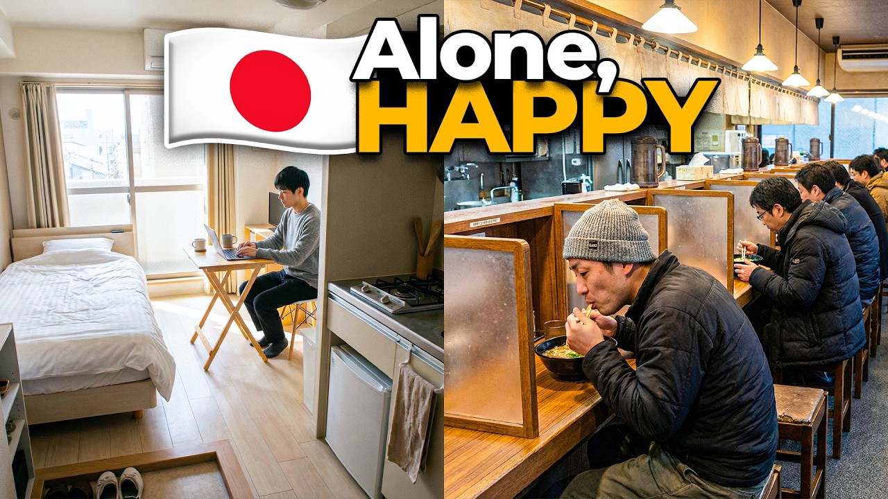 Истинная причина, по которой японцы чувствуют себя комфортно, живя в одиночестве.