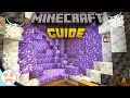 Amethyst Geodes + Spawners! | The Minecraft Guide - Minecraft 1.17 Tutorial Lets Play