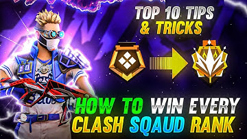 CLASH SQUAD RANK TIPS AND TRICKS 🔥🔥⚡para SAMSUNG A3,A5,A6,A7,J2,J5,J7,S5,S6,S7,S9,A10,A20,A30,A50