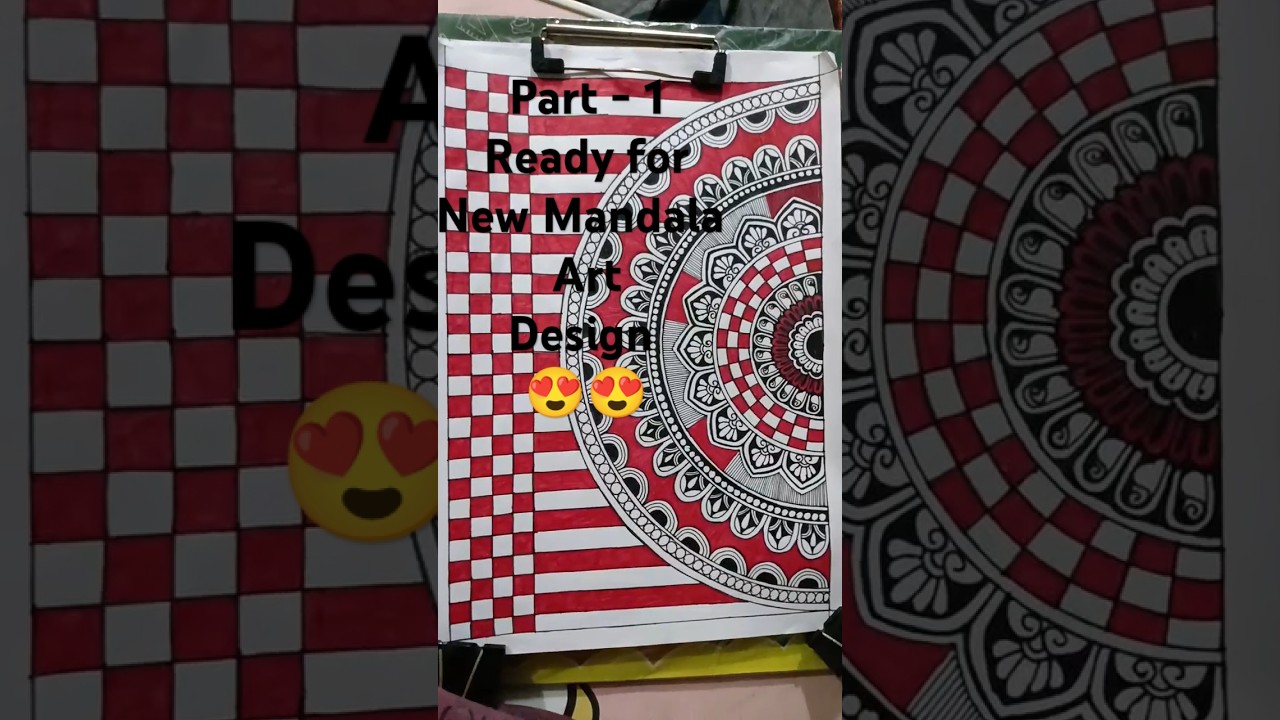 New Mandala Art Design😍😍 || 