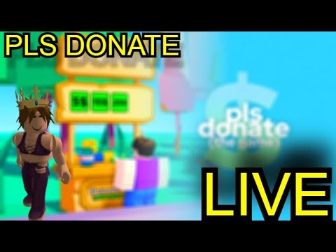 Giving Away Robux in PLS DONATE, Roblox