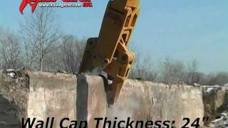 Allied-Gator MTR 90 C Cracker/Crusher - Heavy Concrete Demolition