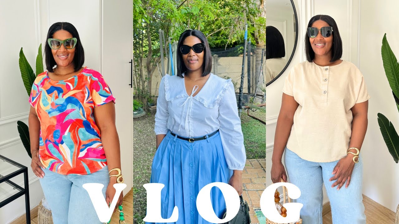 VLOGTOBER EP 5 || SUMMER COLLECTION || WOOLWORTHS AND SHEIN || TRY ON HAUL || SOUTH AFRICAN YOUTUBER