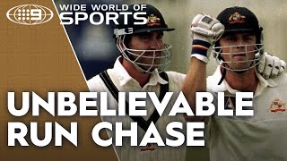 From the Vault: Gilchrist and Langer's brilliant day 5 run chase | Wide World of Sports