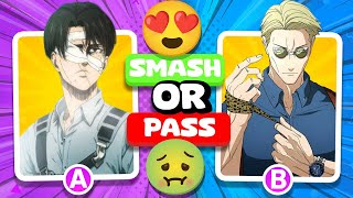 FAST SMASH or PASS ANIME Challange😍🤮 MALE EDITION 🙍‍♂️ [ 100 BEST HUSBANDOS IN ANIME] screenshot 5