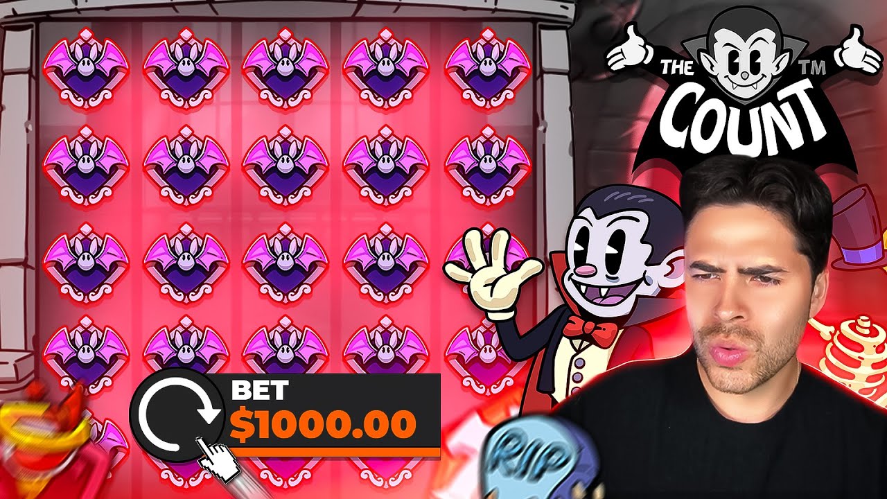 I DID HIGH ROLLER SPINS ON THE COUNT GAME *NEW HACKSAW* AND...