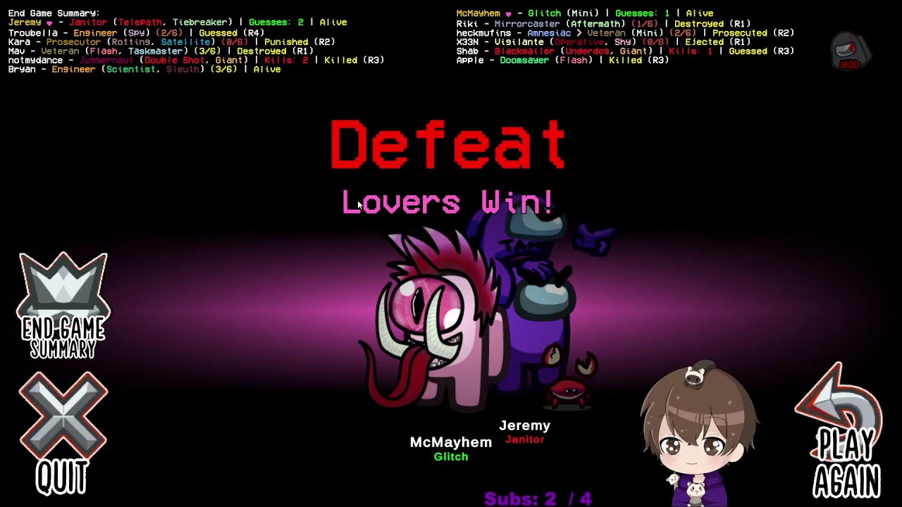 Townie Time!! Modded TOS2 to TOU Among Us!