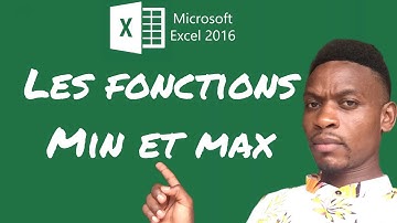 Leçon 5: Les fonctions Min et Max | Initiation à Ms Excel 2016