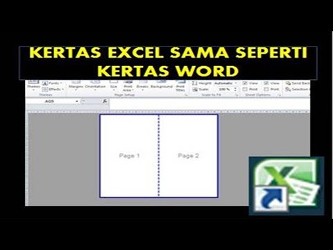 Video: Apa itu halaman dalam buku kerja Excel?