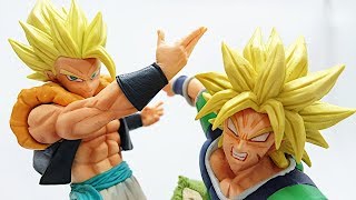 Banpresto Dragon Ball Super Match Makers Super Saiyan Gogeta Broly Figure 2 set