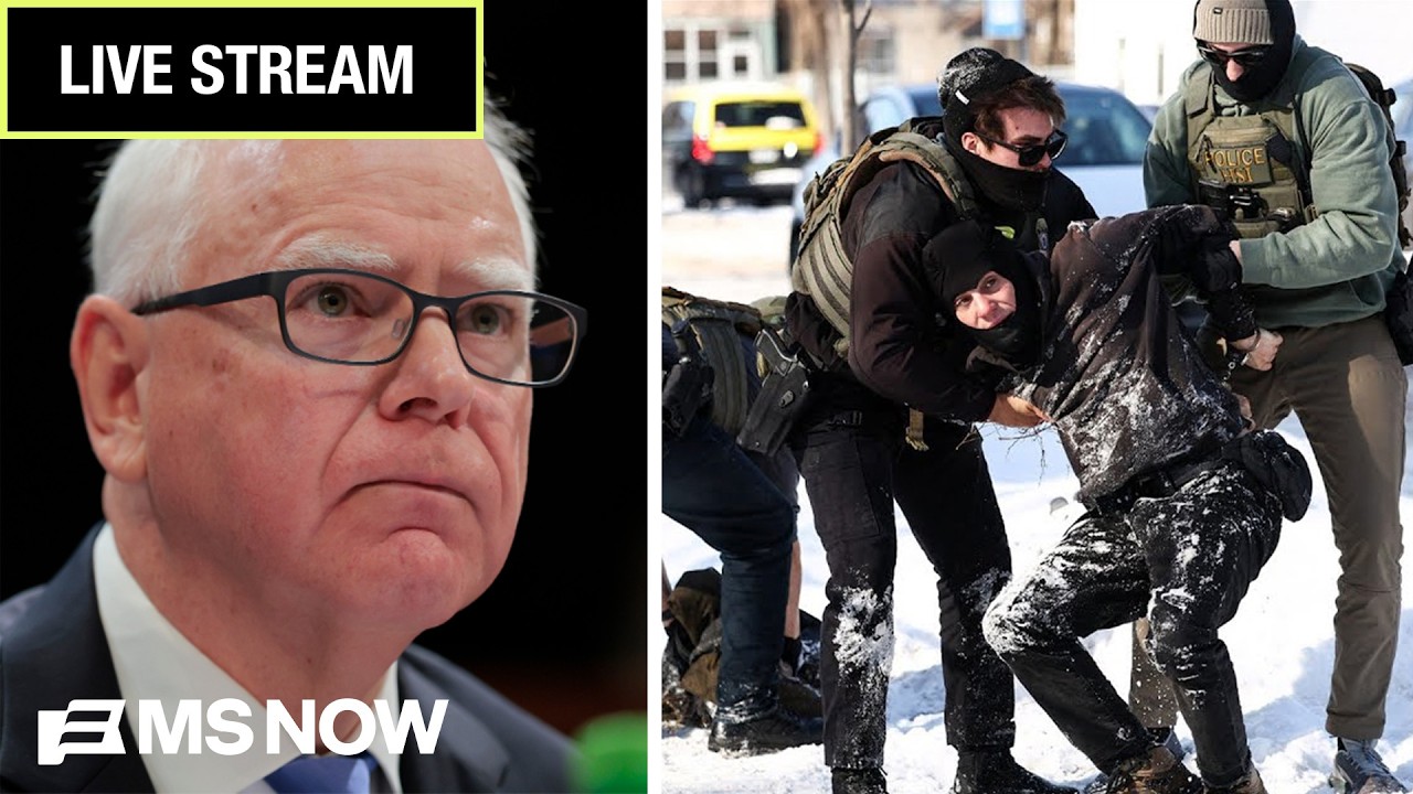 LIVE: Gov. Walz speaks as Trump admin says ICE surge in MN has "concluded"