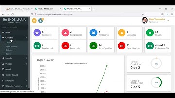 Demonstração do Sistema Imobiliário PHP 8