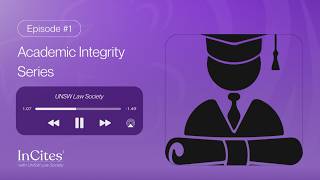 InCites|Academic Integrity Ep. 1 Common Plagarism Mistakes & How to Avoid Them