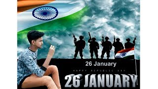 HAPPY REPUBLIC DAY PHOTO EDITING 2020 | 26 JANUARY CELEBRATE PHOTO EDITING TUTORIAL screenshot 5