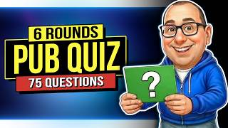 General Knowledge Pub Quiz | 6 Rounds - 75 Trivia Questions! screenshot 4