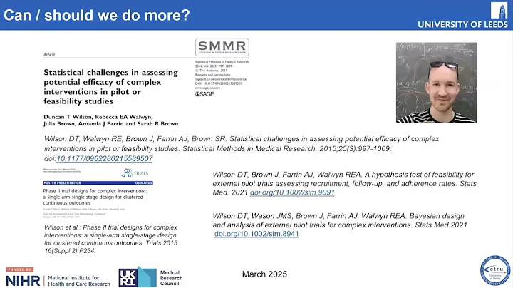 CTC Talks: Learning – Developing and evaluating complex interventions (19 March 2025)