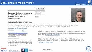 CTC Talks: Learning – Developing and evaluating complex interventions (19 March 2025)