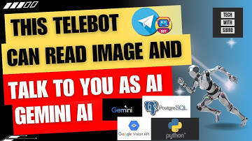 This Telegram Bot Can Read Text in Image (GOOGLE VISION) and Talk to You as AI (GEMINI AI)